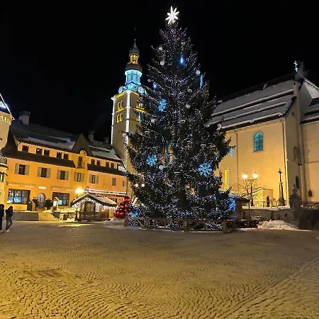 Rochebrune, Superbe Avec Jardin Appartement Megève