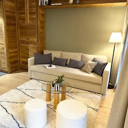 Apartment Rochebrune, Superbe Avec Jardin Megeve